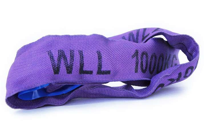 Bema Pyöröliina RS-1, WLL 1000 kg, pituus 1,5 m (ympärysmitta 3 m), violetti