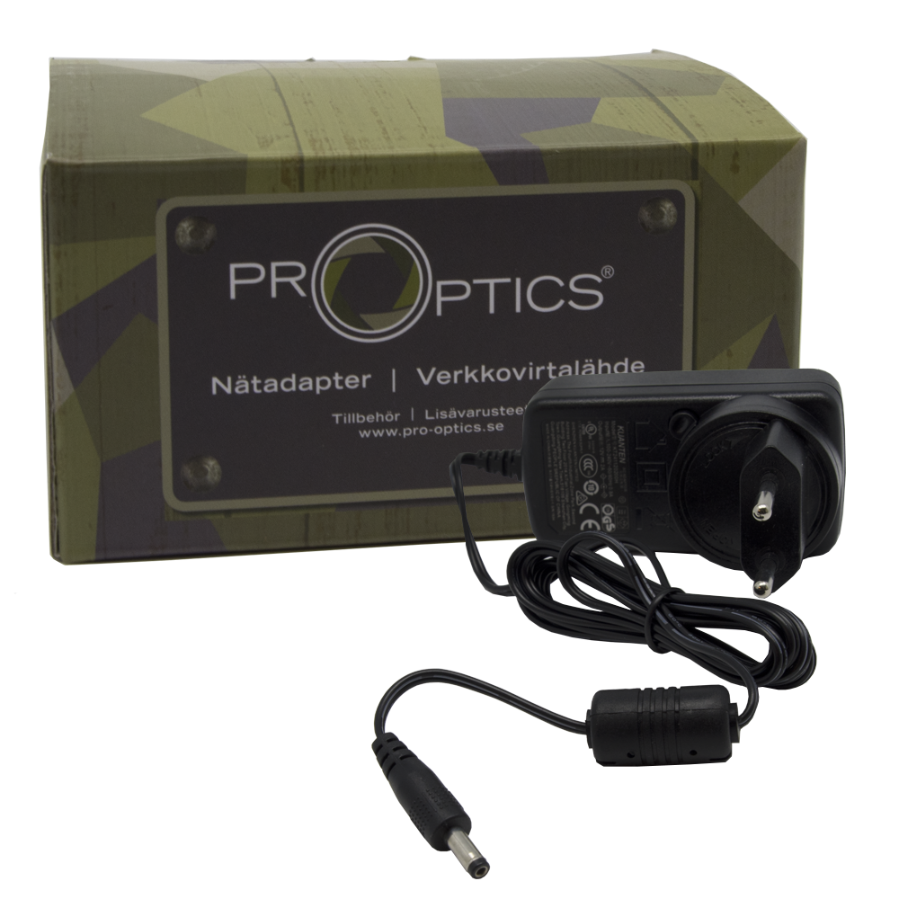 Pro-Optics nätadapter -