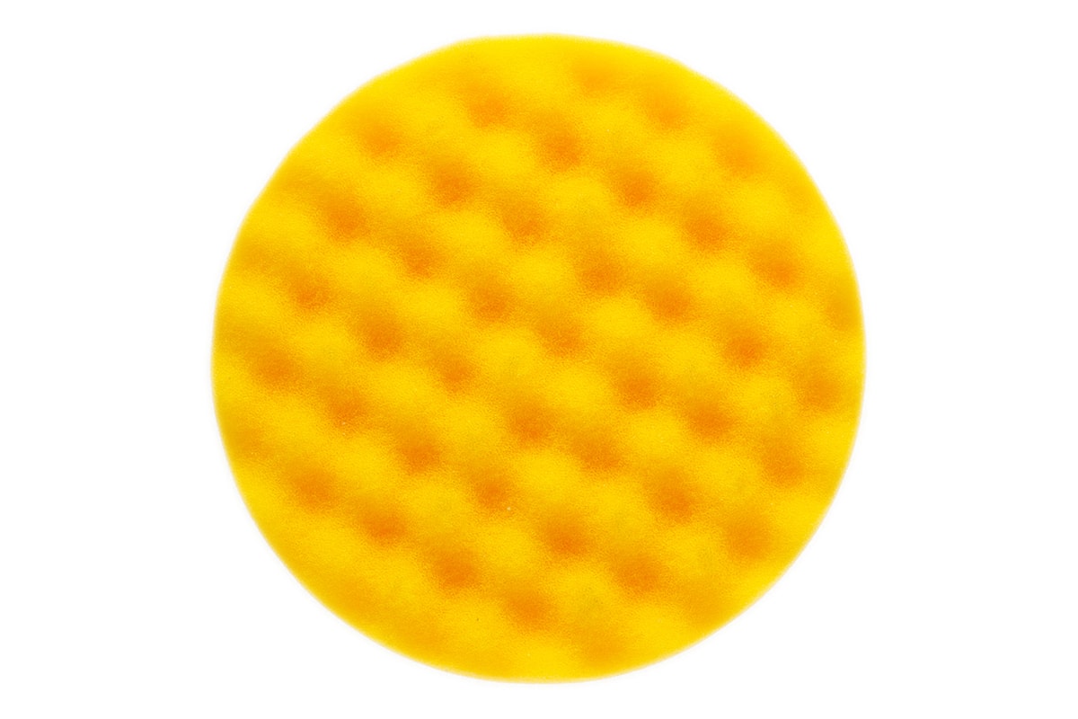 Mirka Polersvamp Golden Finish Pad-1 Gul Våfflad 2-pack