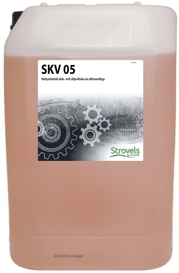 Strovels Skär- & slipvätska SKV 05, helsyntetisk