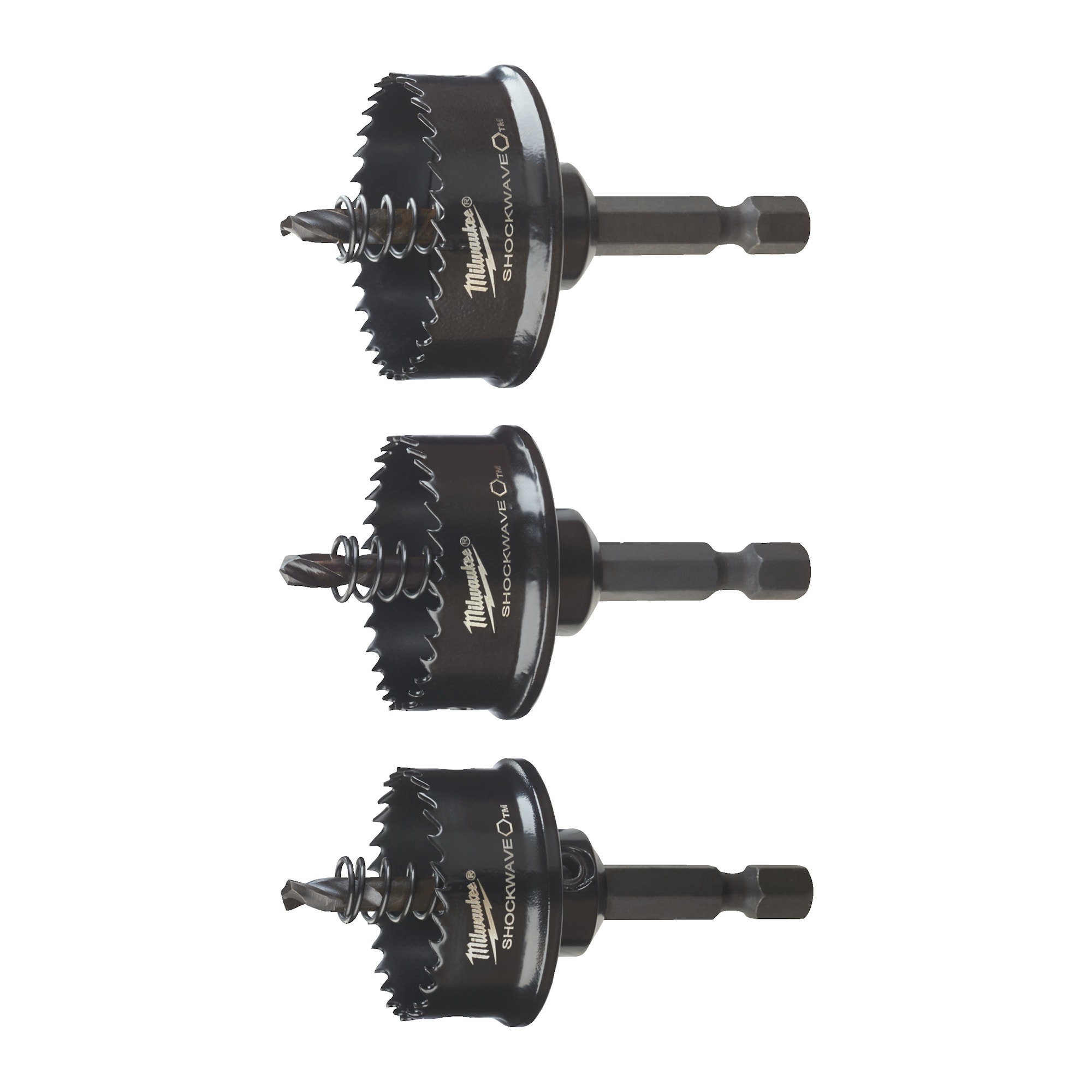 Milwaukee Hålsågsats SHW 1/4" HEX 3 delar