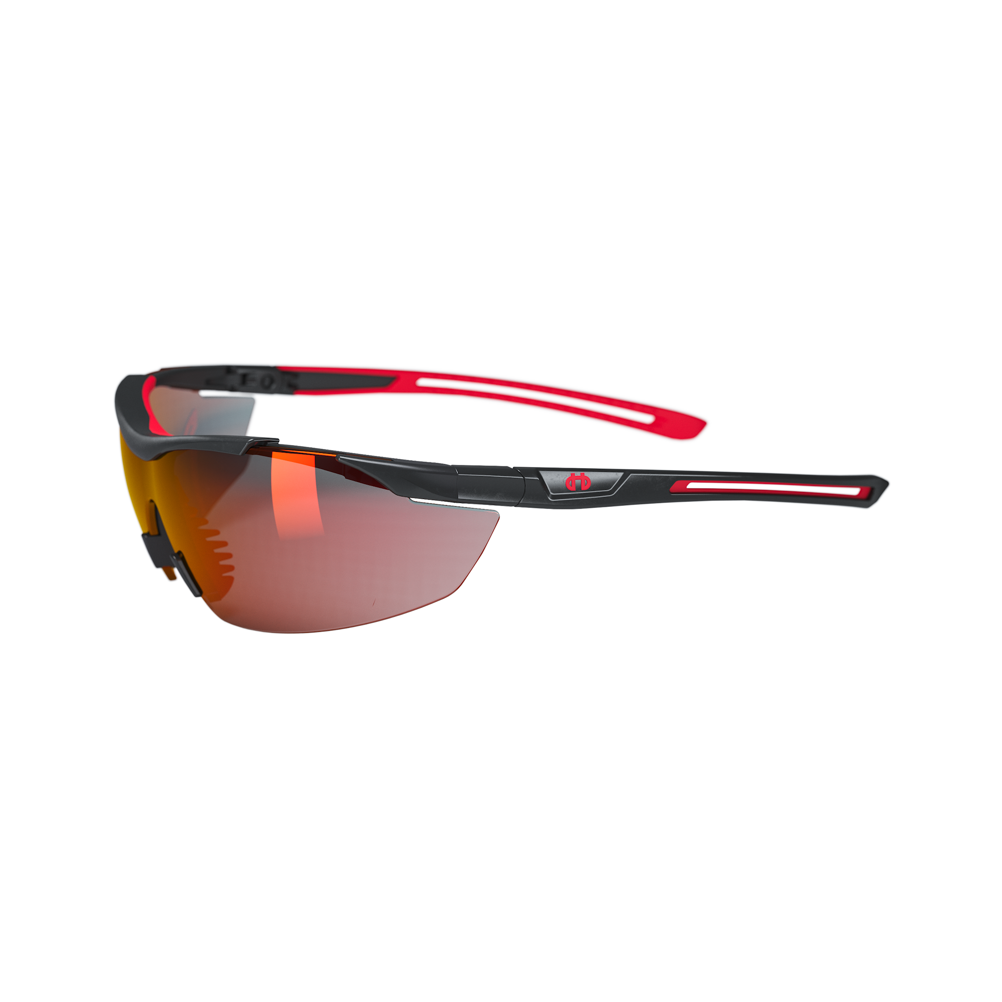 Hellberg Skyddsglasögon Argon, Röd -