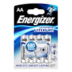 Energizer Batterier Lithium AA 4pack