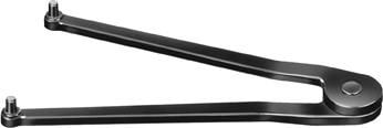 Amf Haknyckel ställbar 7-40mm/2mm tapp