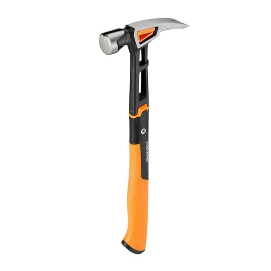 Fiskars Snekkerhammer XL 560g IsoCore, riflet