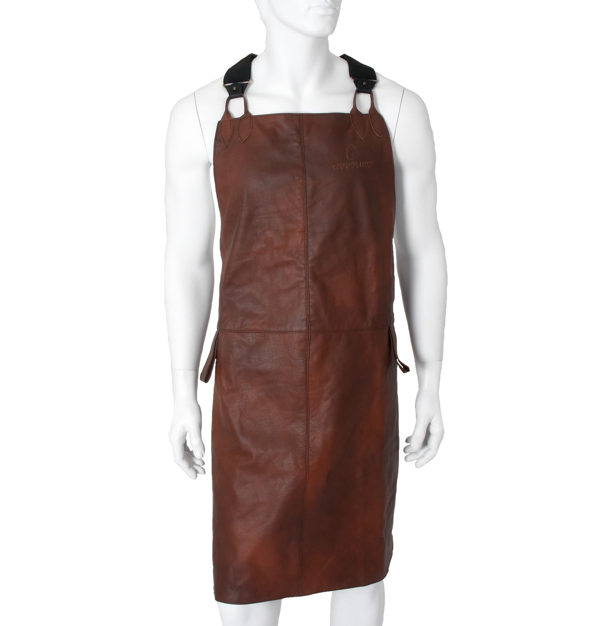 Woodline Skinnförkläde Buffel Exklusiv