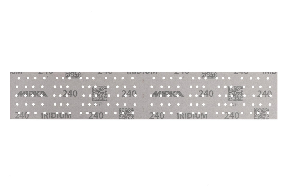 Mirka Hiomapaperi Iridium 70x400mm Grip 140H Perf