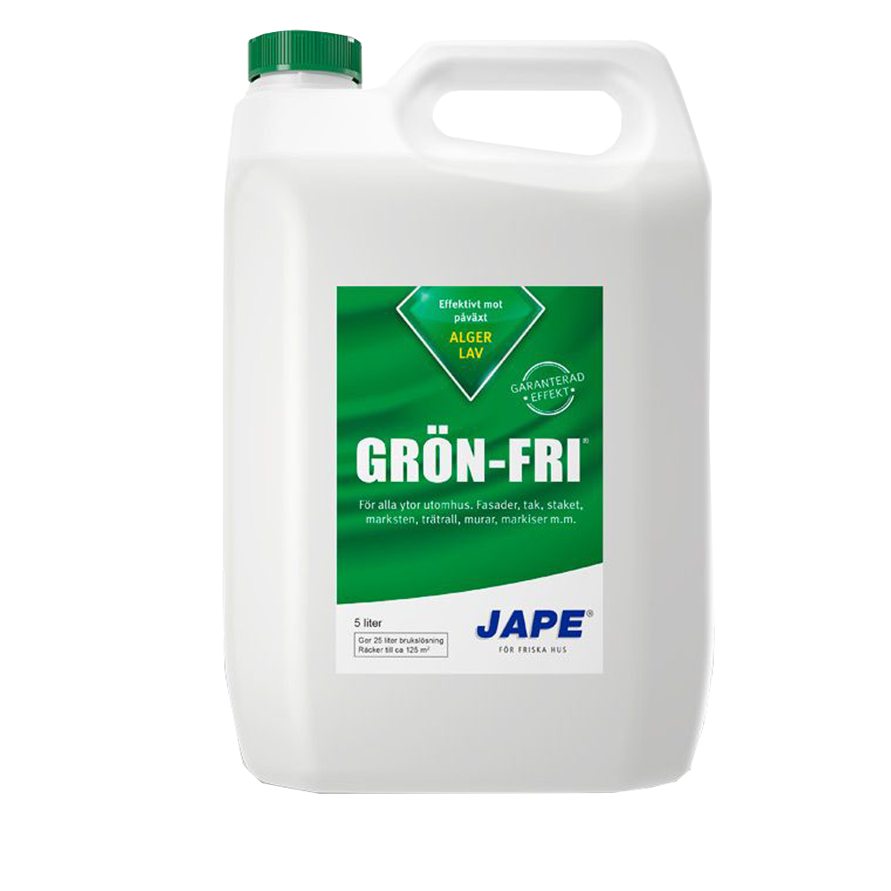 Grön-Fri Jape Alg- och mögeltvätt 5 l