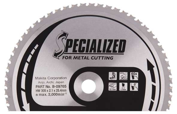 Makita Terä B-09765, HM 305x25,4x2,1 mm, 60T