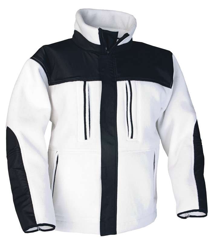 Top Swede Funktionsfleece 4540 Vit/Svart 2XL