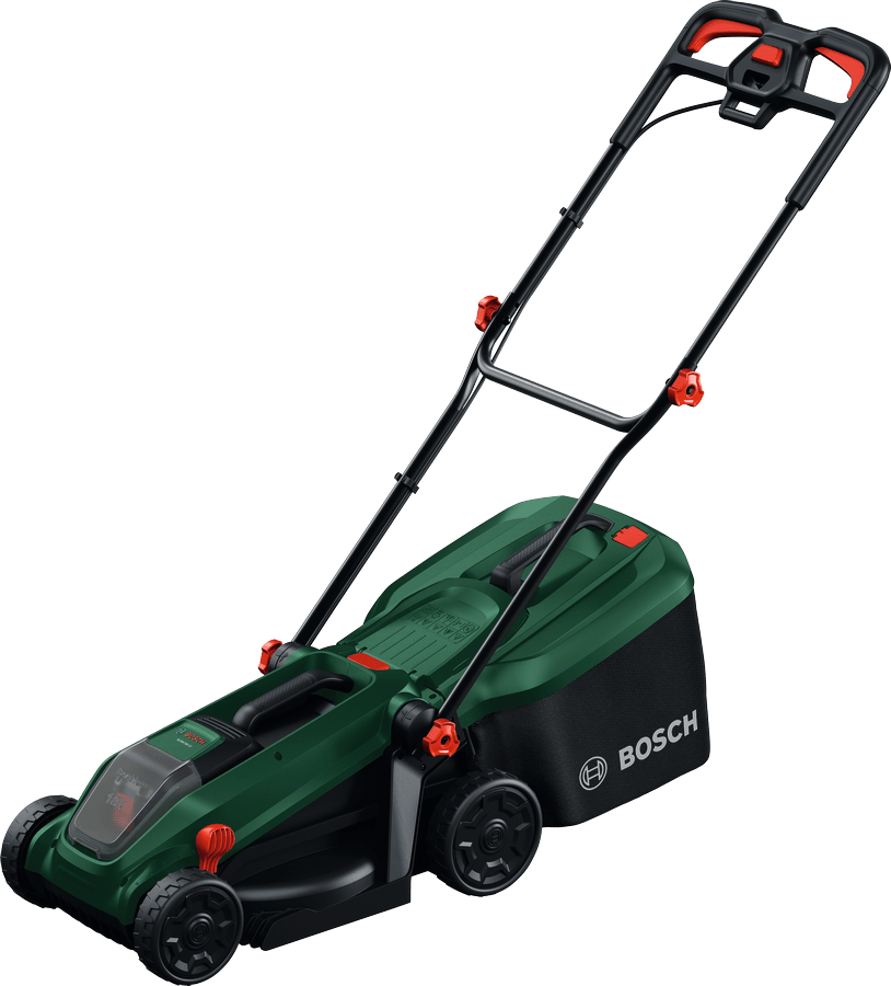 Bosch DIY Gräsklippare Rotak 18V-32 med 1x4Ah batteri och laddare M/Tilb