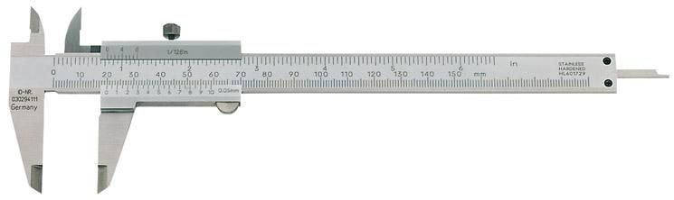 Format Skjutmått Soft Glide med skruvlåsning