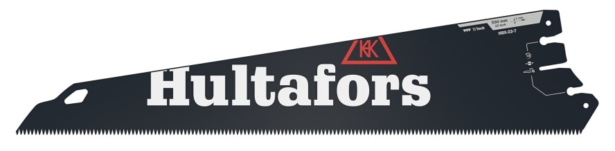 Hultafors Sågblad HBX-22-7 550mm 7TPI