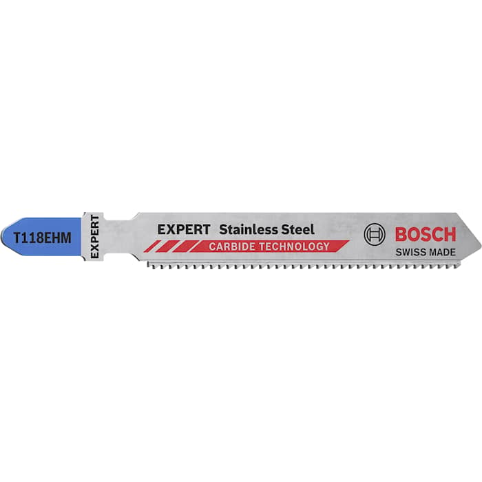 Bosch stikksagblad Expert T118EHM Inox 3 stk