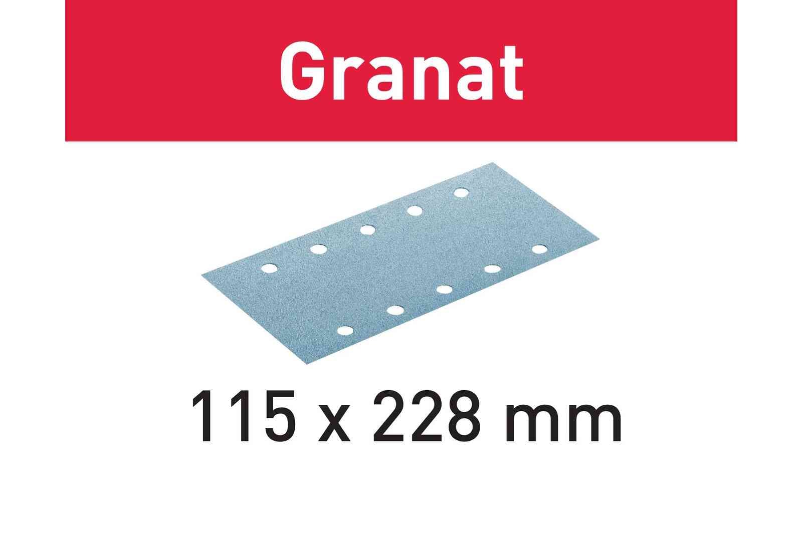 Festool Hiomapaperi Granat 115x228mm StickFix P