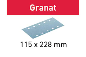 Festool Slippapper Granat 115x228mm StickFix P