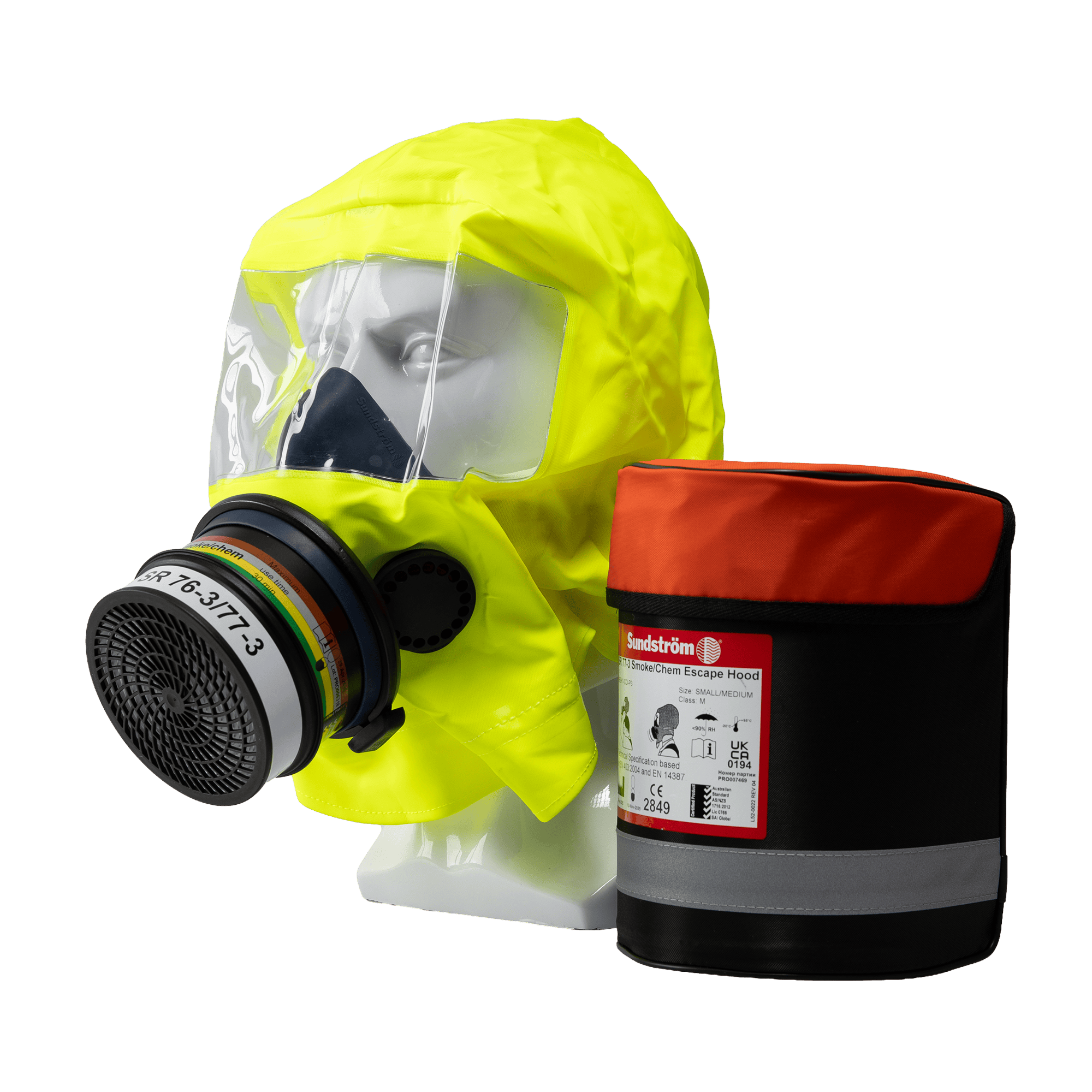 Sundström SR 77-3 ABEK1-CO-P3 lentohuppu S/M