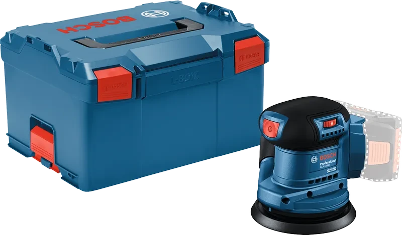 Bosch Excenterslip GEX 185-Li i L-Boxx 238 exkl Batteri och Laddare