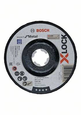 Bosch X-LOCK Expert for Metal, 115 x 6 x 22,23, syvennetty hionta