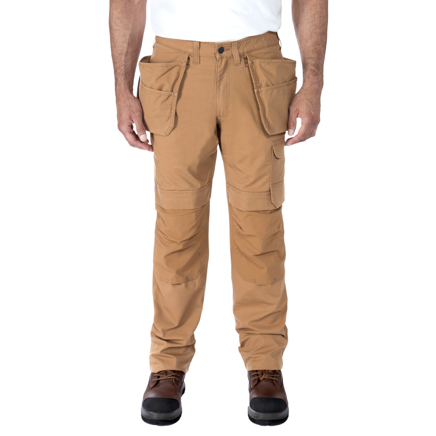 Carhartt Steel cargo Hantverksbyxor, Herr, Carhartt® brown, W32/L28 -