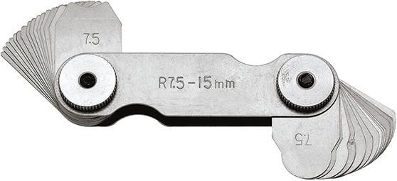 Format Radiemätare 1,0-7,0mm, 17 blad