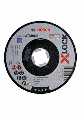 Bosch X-LOCK Expert for Metal, 115 x 1,6 x 22,23, rett skjæring