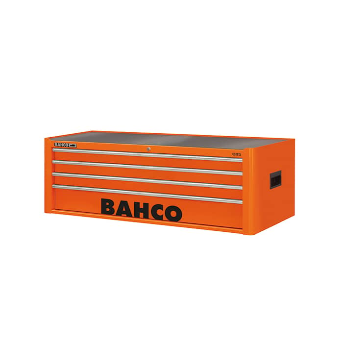 Bahco Classic överskåp med 4 lådor 40" C85 Orange