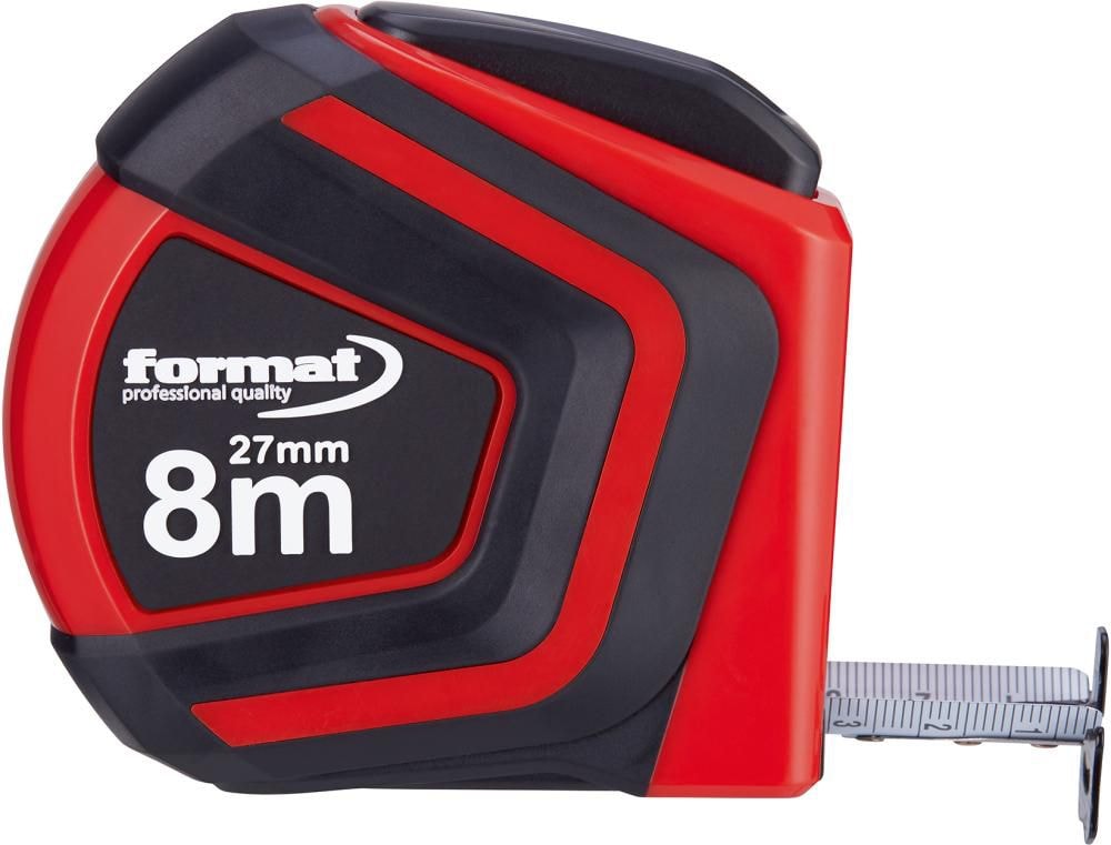 Format Måttband Autlock 5mx22mm vitt stålband EG2