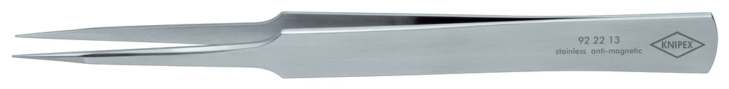 Knipex Precisionspincett 922213 135mm, rak spetsig, rostfri