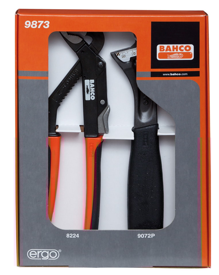 Bahco Plumbers Tool Set 2Pcs. 9873