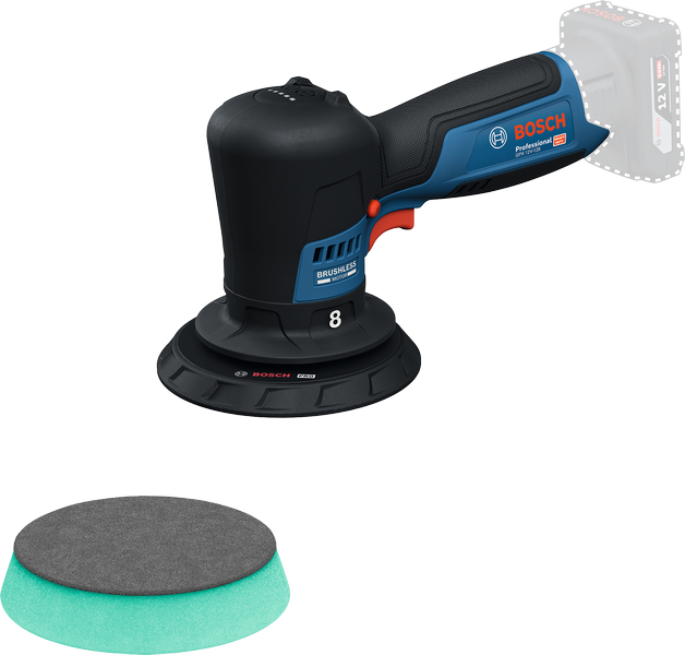 Bosch Polermaskin GPX 12V-125 utan batteri & laddare
