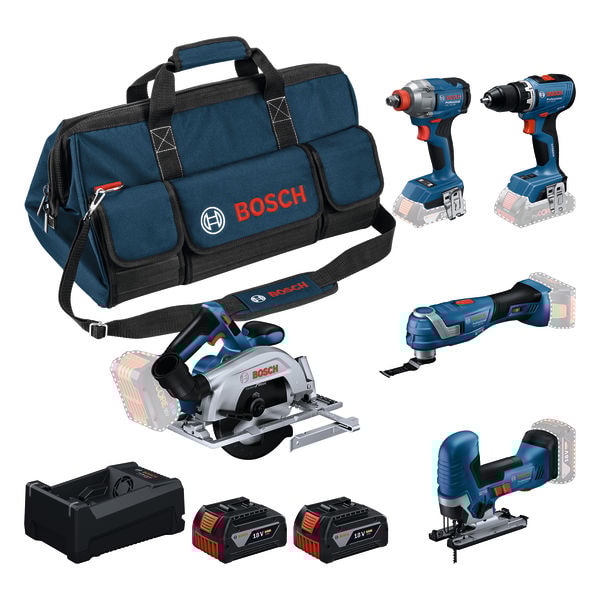 Bosch Verktygspaket 18V GSR GDX GKS GOP GST GBA GA