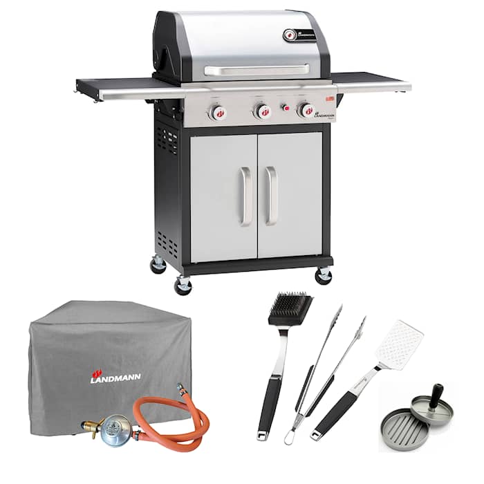 Landmann Triton flexX PTS 3.0 Stainless Steel Startpaket