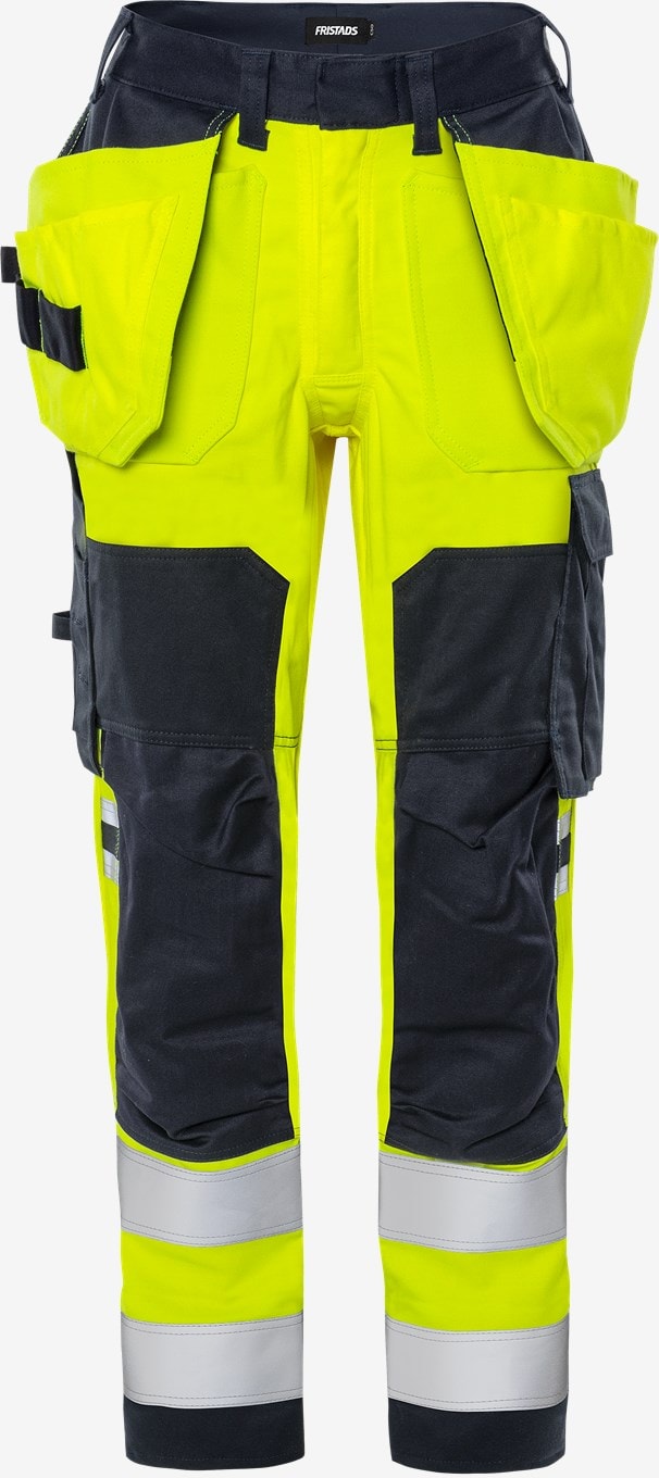 Fristads Byxa Flam Kl 2 Dam 2164 ATHF Varselgul/Marinblå 34 -
