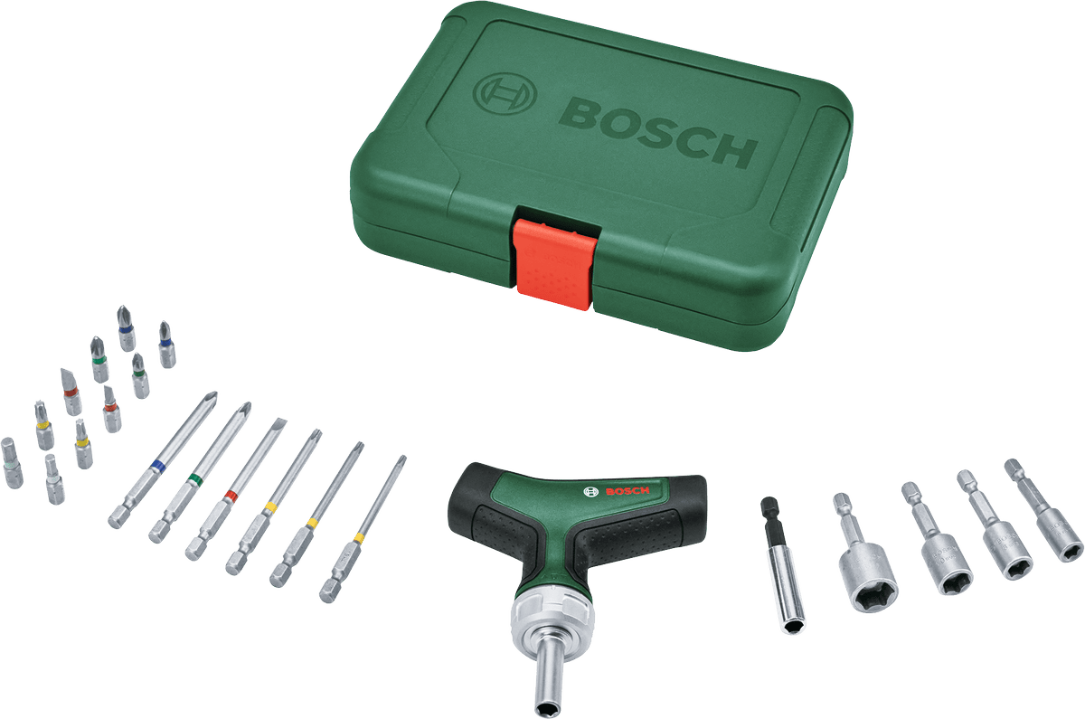 Bosch Spärrskruvmejselset T-Handtag