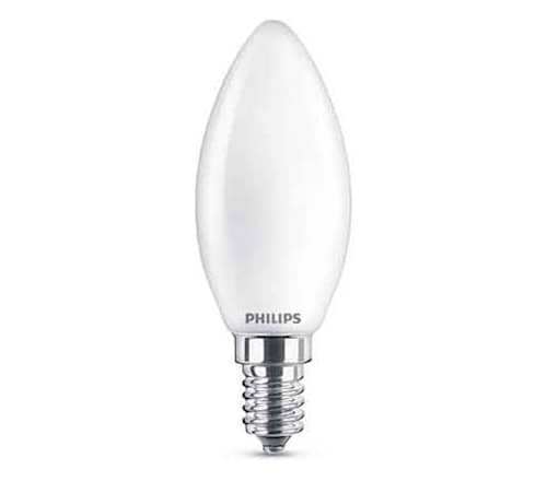 Philips Kronlampa 4,3W LED(40W) E14 470LM matt