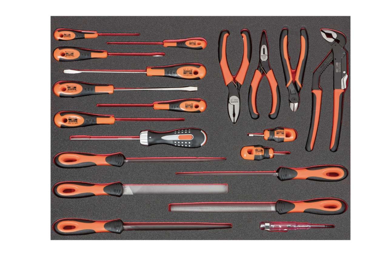 Bahco Foam W/Pliers & Files FF1A145