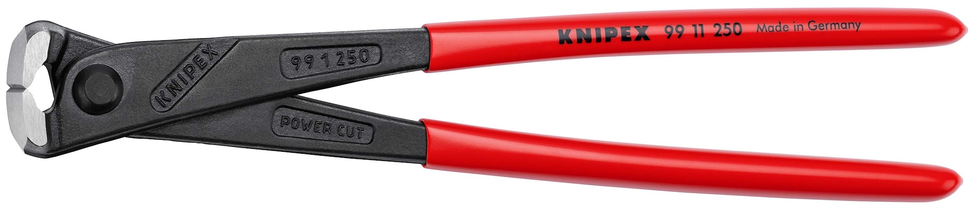 Knipex kraft-bindetang høj udveksling, sort atramenteret
