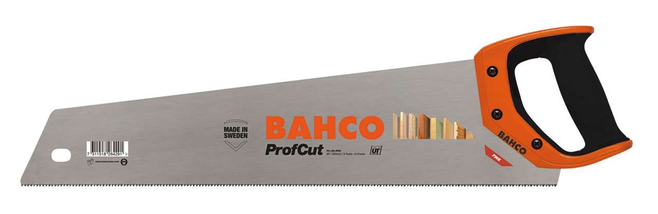 Bahco Handsåg PC-PRC ProfCut 20''/500mm UT 9/10 HP, fint eller medelgrovt material