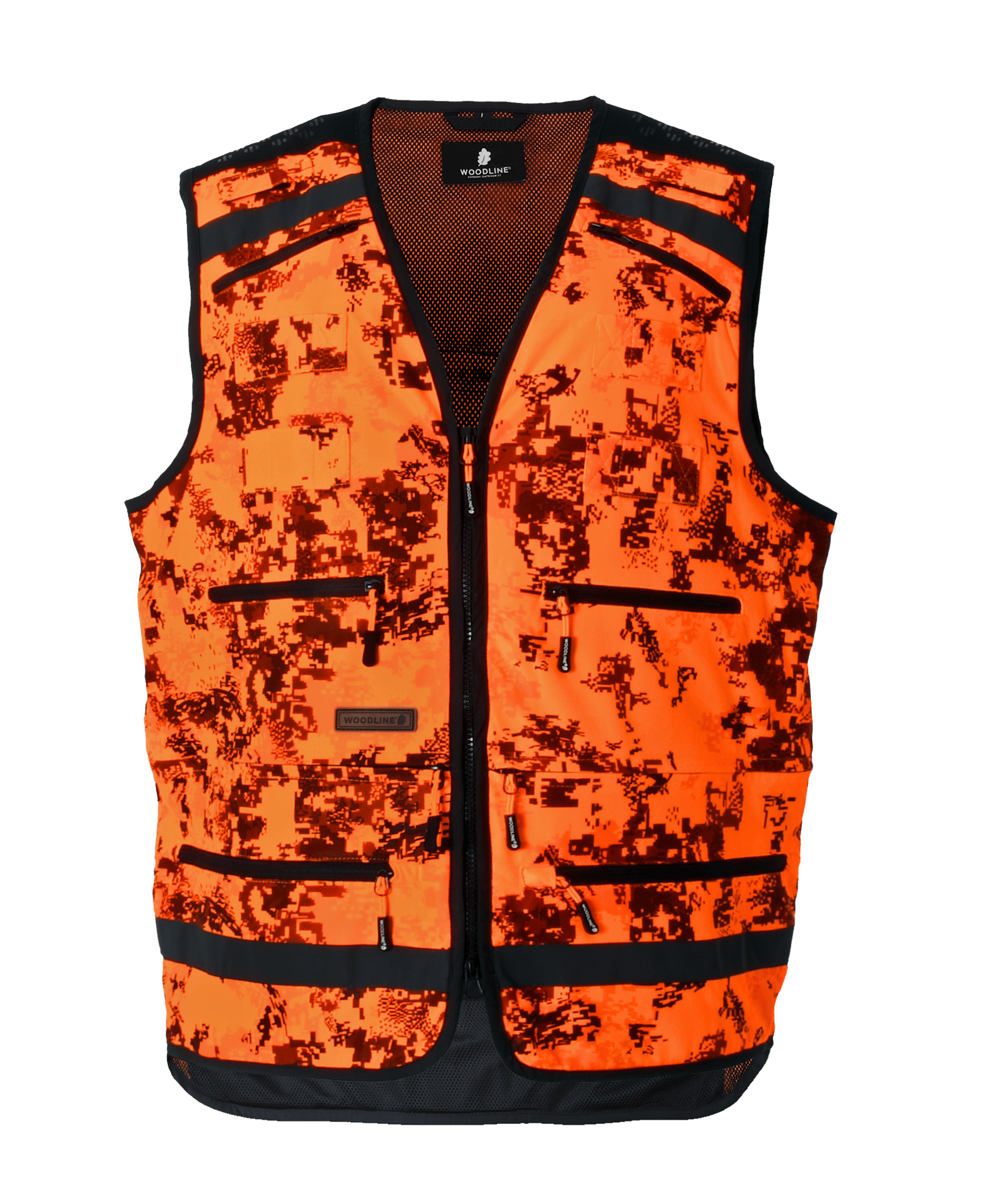 Woodline Dog Handler Hundförarväst Orange/Reflex