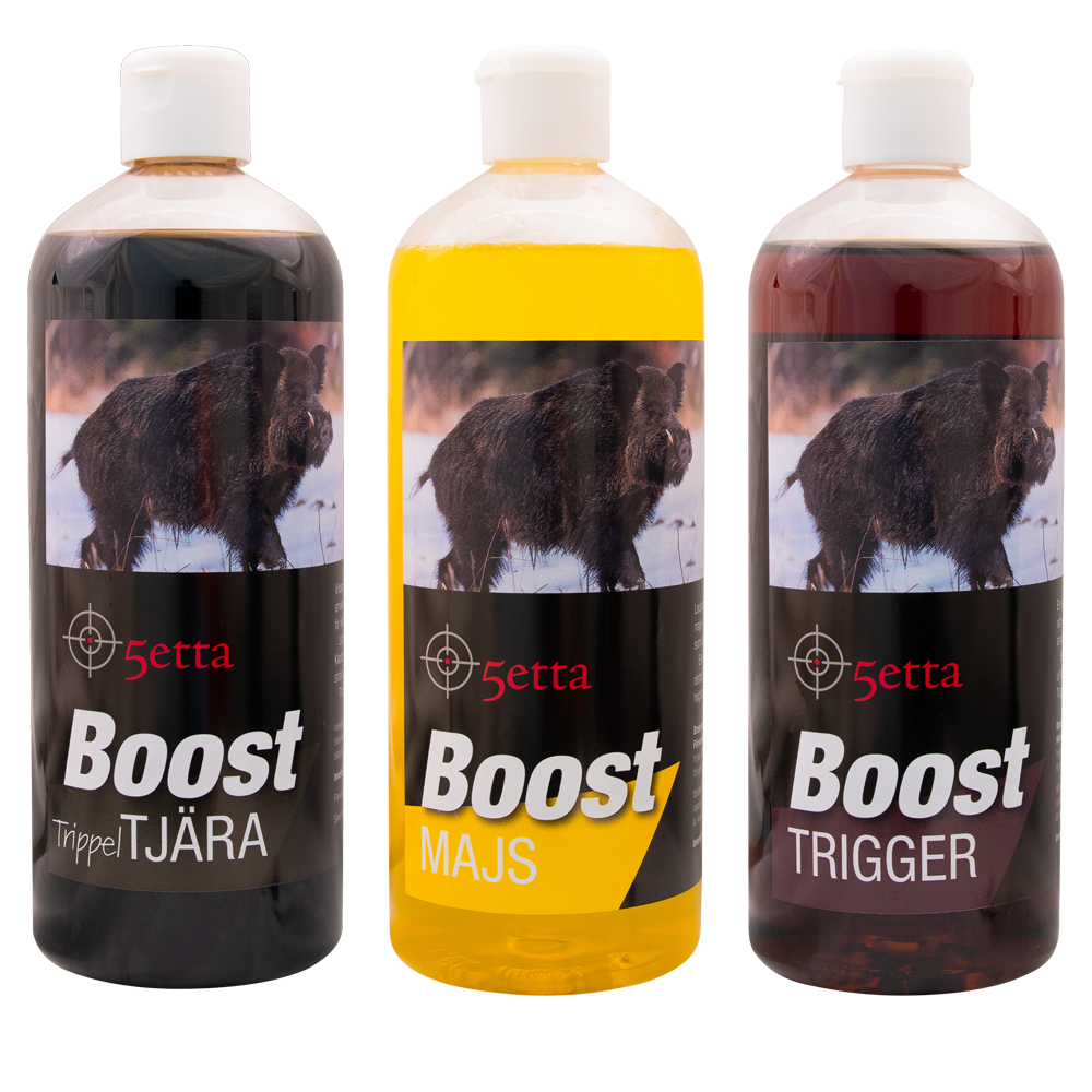 5etta Boost 3-pack, 750 ml. Majs,Trigger & Trippel