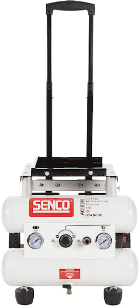 Senco kompressor AC12810 9 bar 10l oljefri, lydisolert