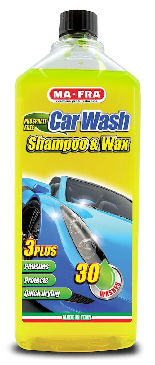 Mafra Car Shampoo & Wax 1l, bilshampoo