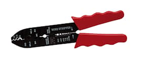 Bahco Krimptång CR B 02 0,75-6mm², röd för oisolerade kabelkontakter