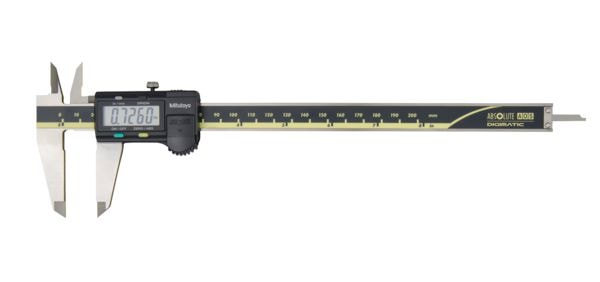 Mitutoyo ABSOLUTE AOS Digimatic Caliper 500-204-30 0-8in, 0,0005in, flat skaft, datautgang