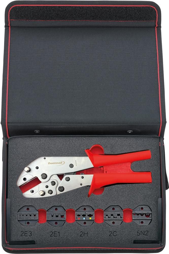 Format Puristuspihdisarja vaihdettavin leuoin, 5 osaa