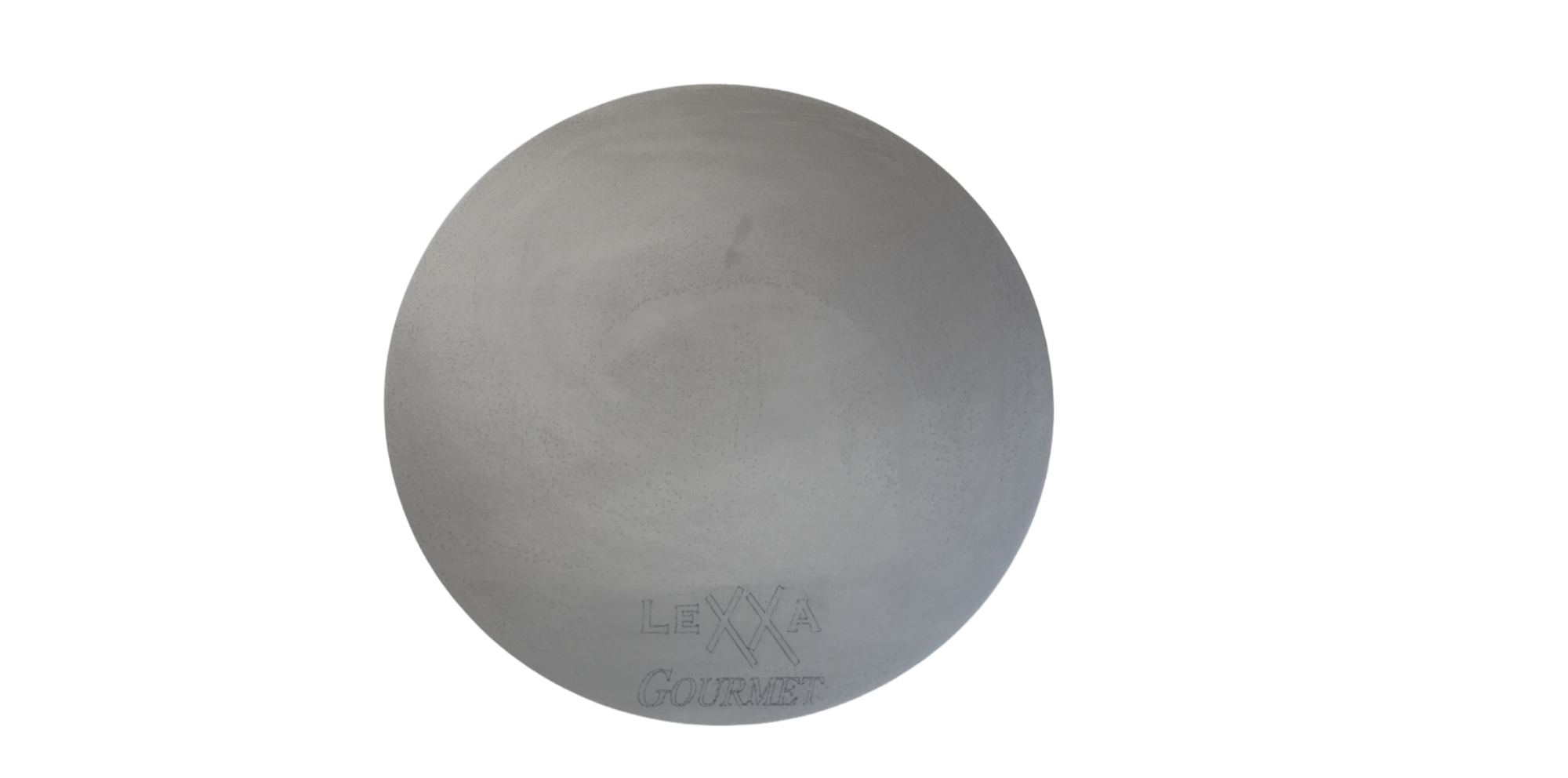 Lexxa Pizza stål karbonstål, rund 390mm, gourmet