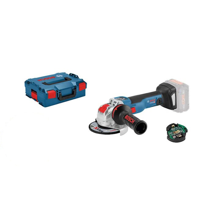 Bosch Batteridrevet vinkelsliper med X-LOCK GWX 18V-10 SC Professional Solo
