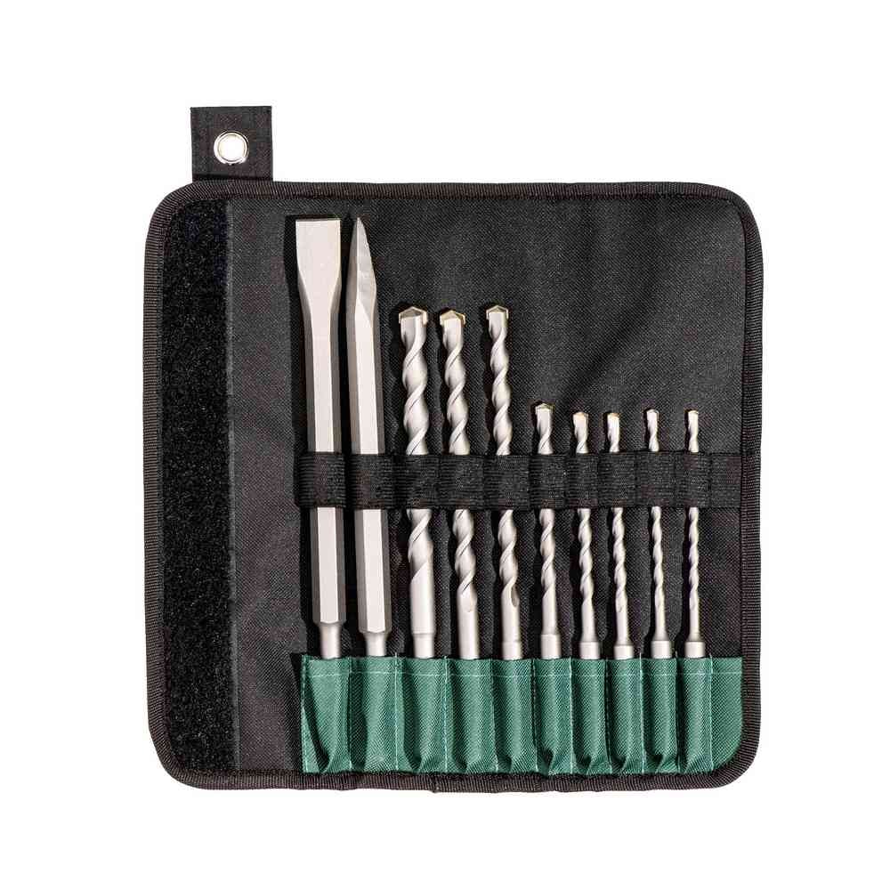 Metabo SDS-plus Bohrer-Meisselset SP 10-teilig, Werkzeugtasche