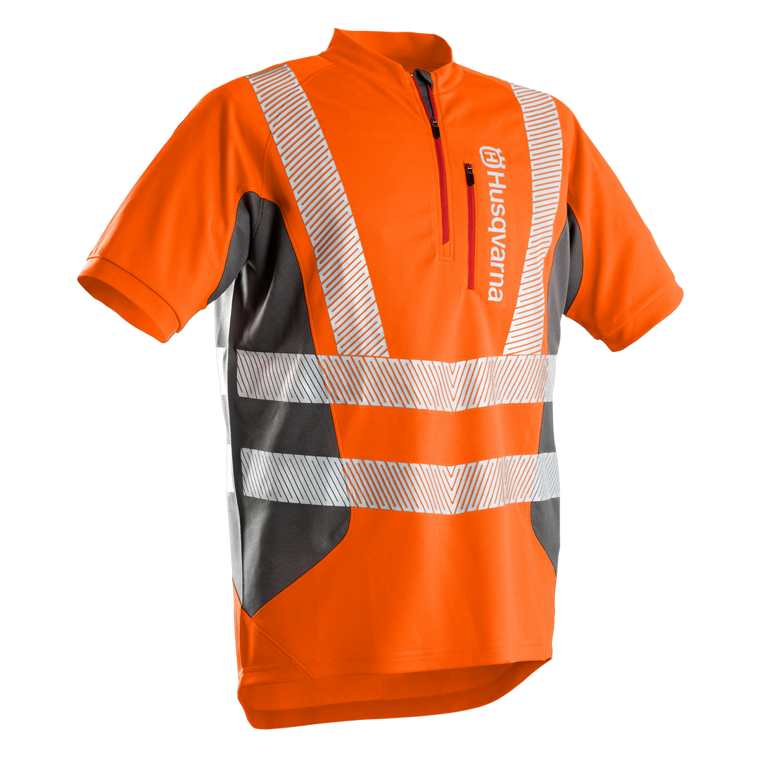 Husqvarna Technical High Viz Kort Arm En20471